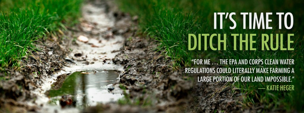 The American Farm Bureau Federation launched a national campaign to inform people why the Clean Water Act should be 'ditched.' (Photo: American Farm Bureau Federation Facebook)