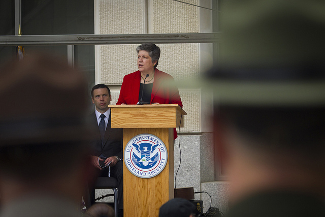 After the Associated Press reported in March 2013, that the Obama administration had released more than 2,000 immigrants over a three-week period, Homeland Security Chief Janet Napolitano said the story was 'not really accurate.' (Photo: James Tourtellotte/Creative Commons)