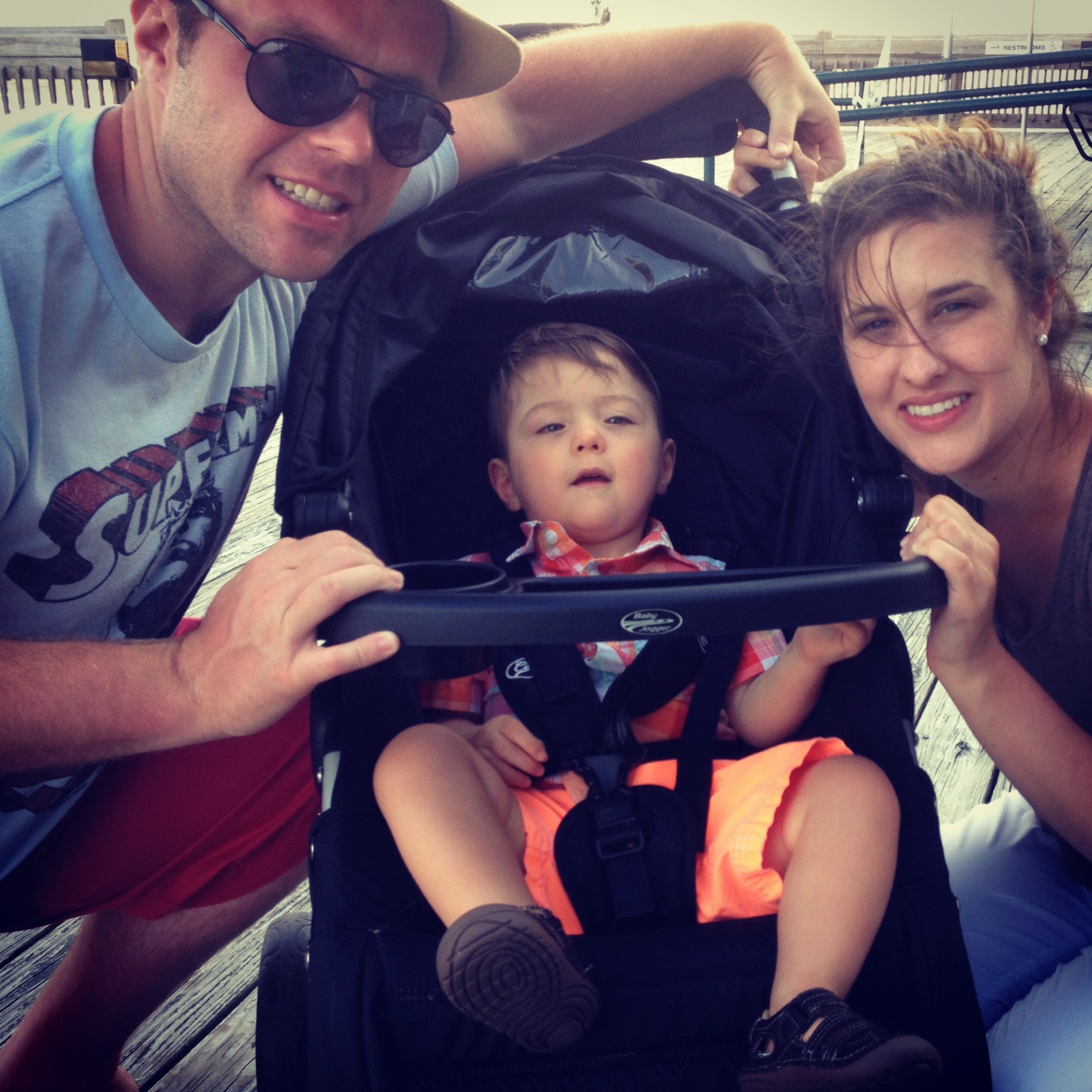 Nikolas and Lindsay Franks with their son, Pierce. (Photo: Lindsay Franks)