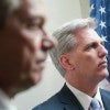 After House Speaker John Boehner (left) announced that he will resign next month, reports claim Rep. Kevin McCarthy (right) could be one of several contenders for the position. (Photo: Tom Williams/CQ Roll Call/Newscom)