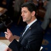 Rep. Paul Ryan addresses the crowd before being sworn in on the House floor as the 54th Speaker of the House, Oct. 29. (Photo: Tom Williams/CQ Roll Call/Newscom)