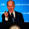 Vice President Joe Biden translates his 1992 remarks in pushing back against Republicans' blockade of President Obama's Supreme Court nominee, Merrick Garland. (Photo: Al Drago/CQ Roll Call/Newscom)