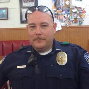 Brent Thompson, of Dallas Area Rapid Transit, was one of five officers killed in a shooting incident in Dallas. (Photo: Handout/Reuters/Newscom)