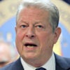 Former Vice President Al Gore joins 17 state attorneys general March 29, 2016, to announce a state-based effort to combat climate change in the Manhattan borough of New York City. (Photo: Mike Segar/Reuters/Newscom)