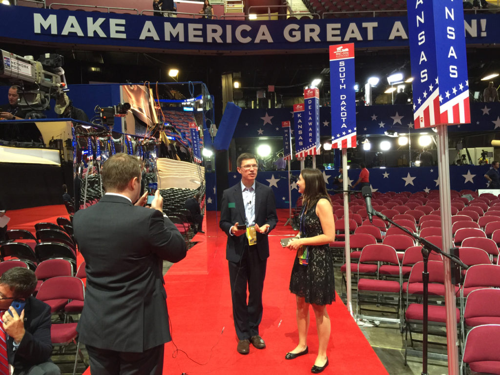 The Daily Signal's Rob Bluey and Melissa Quinn shared their perspective with a live Facebook audience from the Republican National Convention in Cleveland.