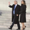 President Donald Trump and first lady Melania Trump greet the crowd at the Make America Great Again Welcome Celebration, held at the Lincoln Memorial. (Photo: Chris Kleponis
/ZUMA Press/Newscom)
