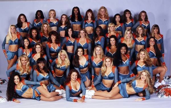 The 1997 Miami Dolphins cheerleading squad. (Photo: dolphinscheerleaders.com)