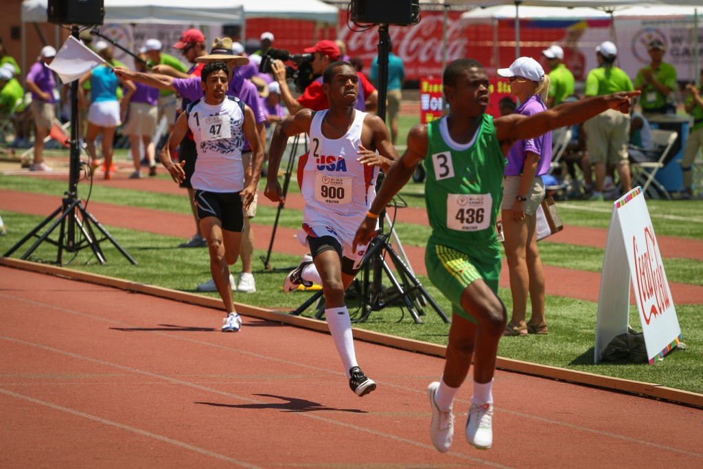 Runners finish out their race in one of the events hosted by the Special Olympics. (Photo: Flickr/SpecialOlympicsUSA)