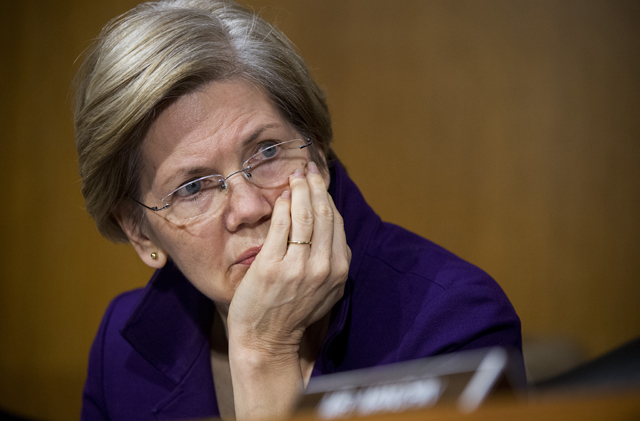 Senator Elizabeth Warren (Credit: Credit Tom Williams/CQ Roll Call/Newscom)
