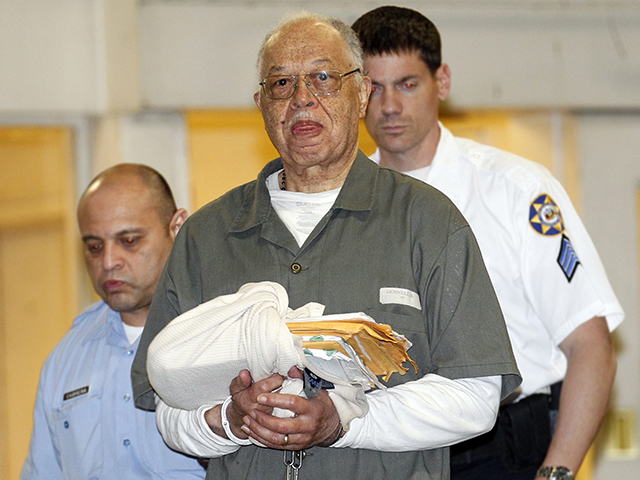 Kermit Gosnell, center, after being convicted on three counts of first-degree murder on May 13, 2013, in Philadelphia. (Yong Kim/Philadelphia Inquirer/MCT/Newscom)