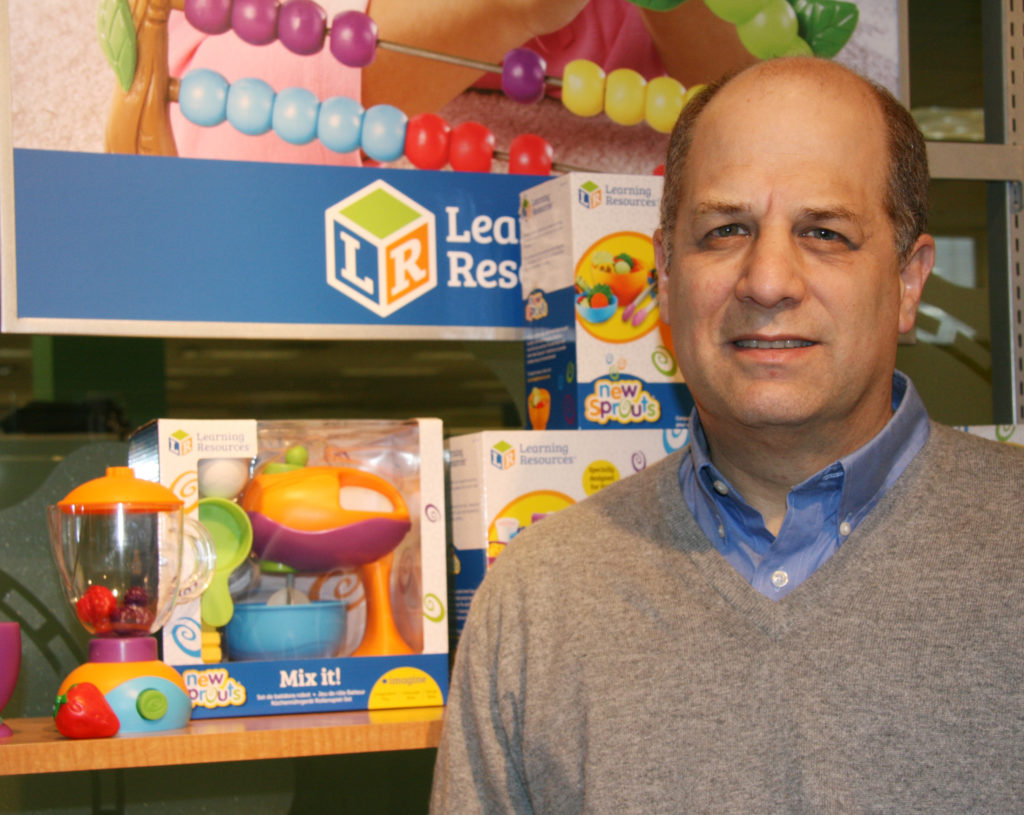 Rick Woldenberg, CEO of Learning Resources, a family-owned company based in Illinois, worries a tax on imports would force him to raise prices. (Photo: Courtesy of Rick Woldenberg)