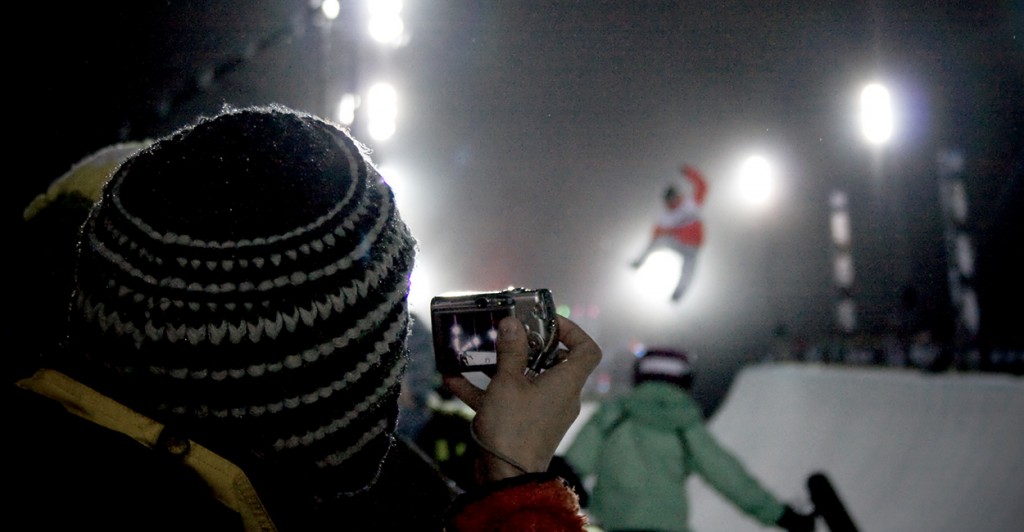 Men's Super Pipe event at the Winter X Games. (Photo: Eric Magnuson/CC BY-NC-SA 2.0) 