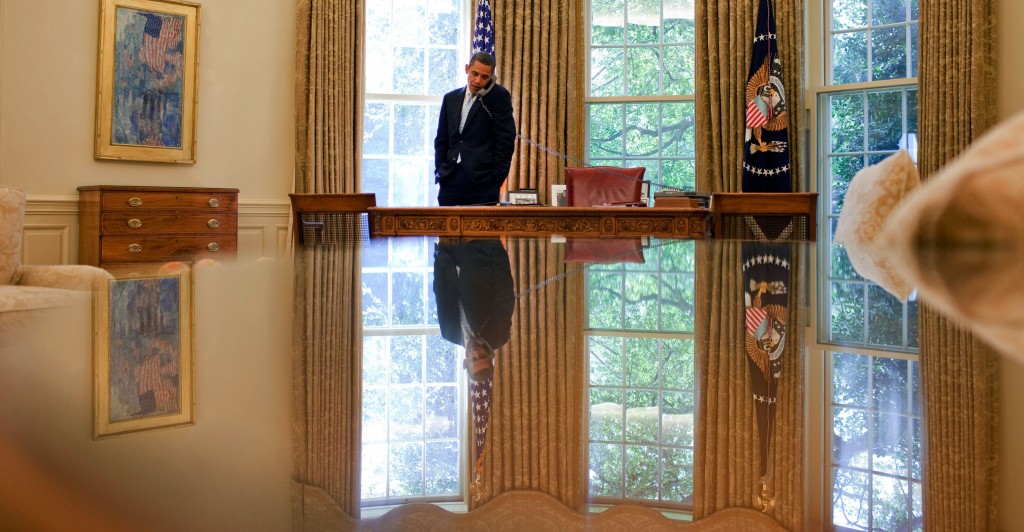 President Obama in the Oval Office. (Photo: Pete Souza/White House)