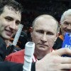 Vladimir Putin poses for a selfie. (Photo: Nikolsky Alexei/ZUMA Press/Newscom)