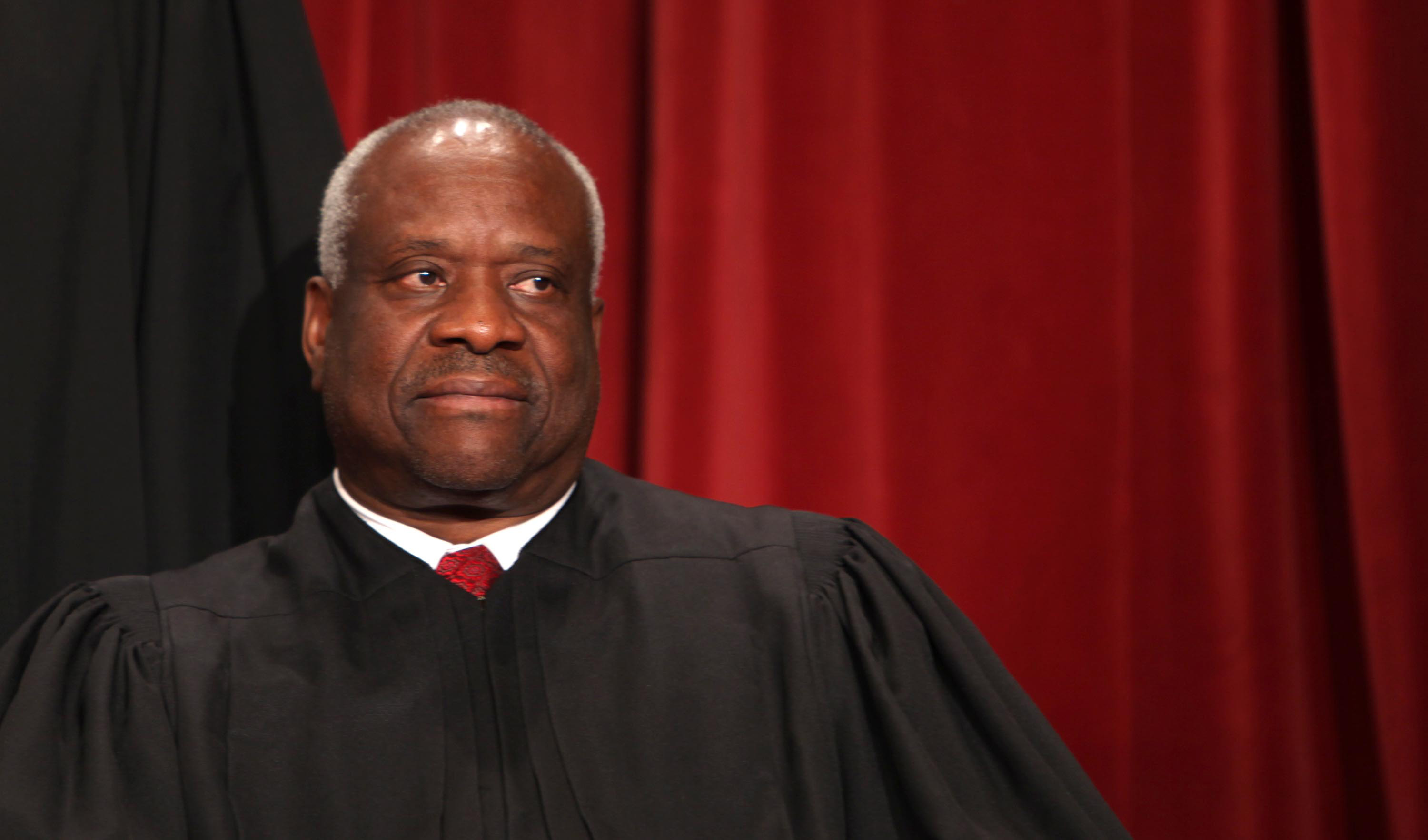 Supreme Court Justice Clarence Thomas. (Photo: Dennis Brack/Newscom)