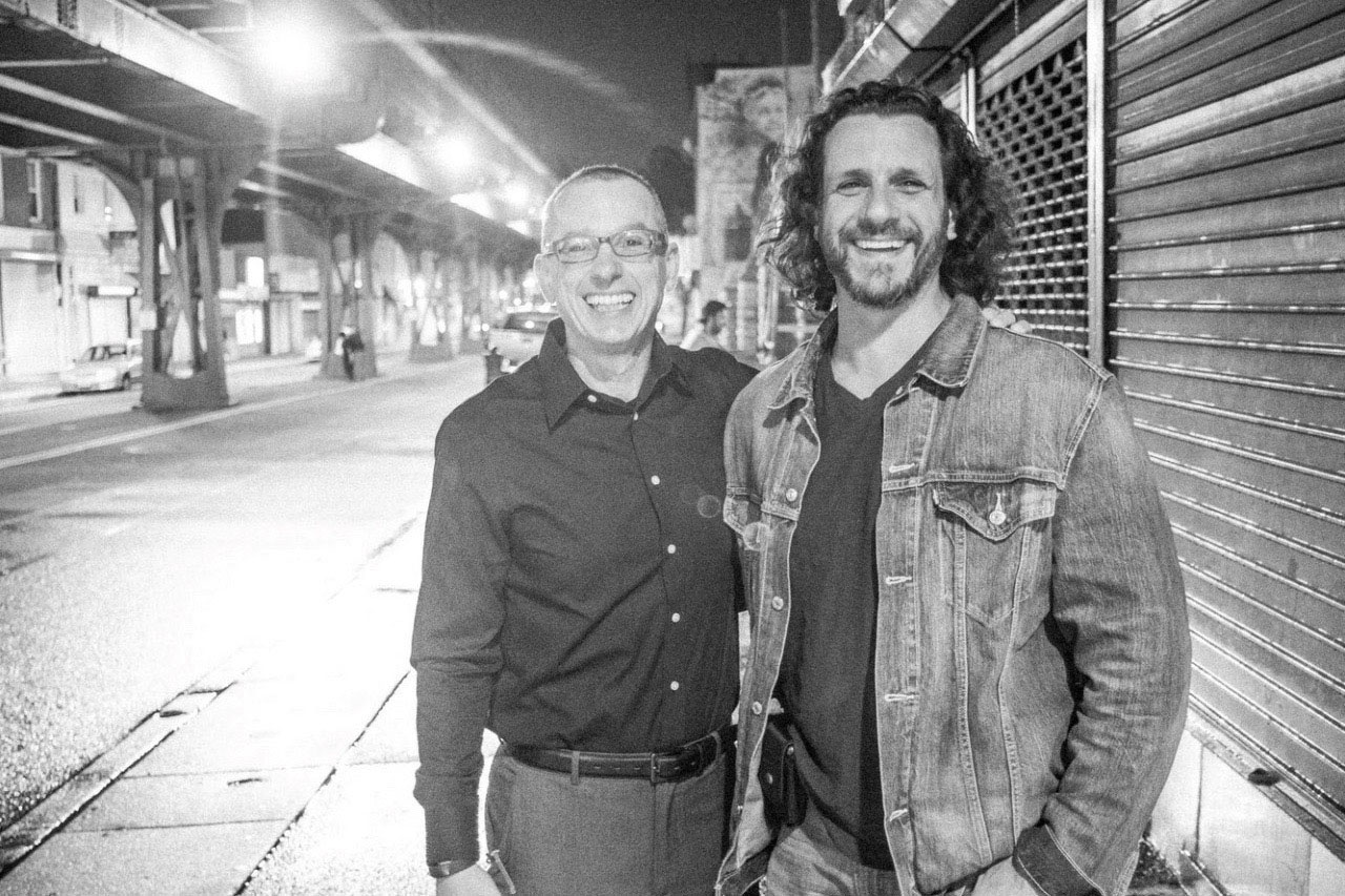 Director Pat Necerato, right, and Executive Producer Stuart Migdon on set in Philadelphia. (Photo: Icon Media Group)