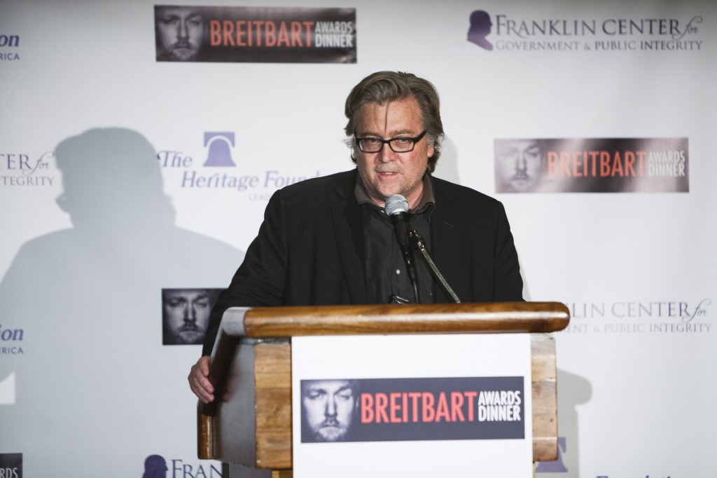 Stephen K. Bannon, executive chairman of Breitbart News Network, said the organization wouldn't be intimidated by the IRS audit.