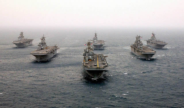 U.S. Navy Amphibious assault ships
