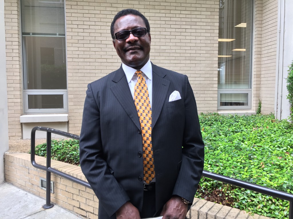 Larry Armstead, a retired Montgomery police officer, attended the parole hearing of a man who tried to kill him while on duty. (Photo: Josh Siegel/The Daily Signal)