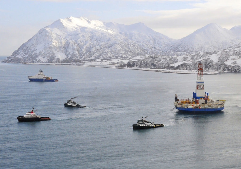 President Donald Trump's executive order will open up new drilling sites off the coast of Alaska, and other locations offshore sites in the Atlantic and Pacific Oceans. (Photo: Petty Officer 1st Class Sara Fra/Zuma Press/Newscom )
