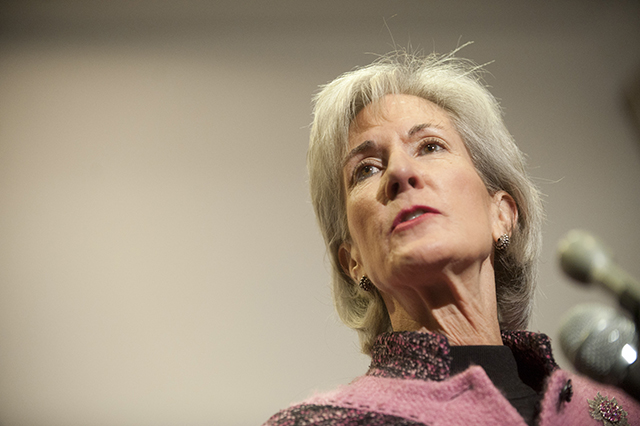 Public Citizen demanded an apology to study's 'ethical lapses' from HHS  Secretary Kathleen Sebelius (Photo: Pete Marovich/ZumaPress.com/Newscom)