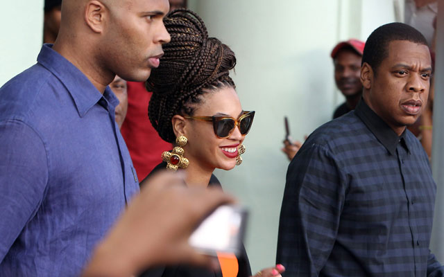 Jay-z and Beyonce in Cuba