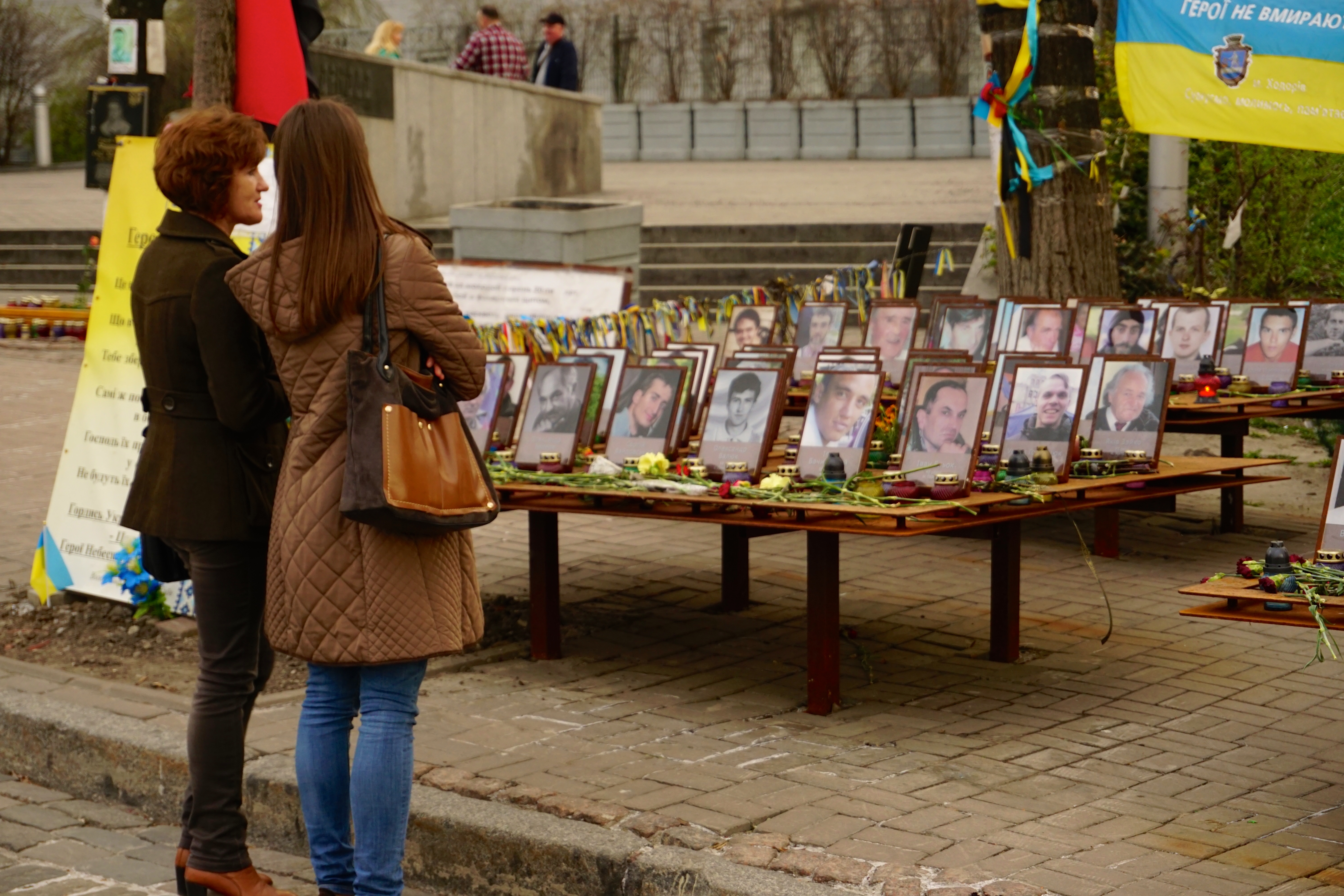 More than 100 protesters died during the February 2014 Ukrainian revolution. (Photos: Nolan Peterson/The Daily Signal)