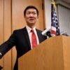 Hawaii Attorney General Douglas Chin speaks at a press conference after filing an amended lawsuit against President Donald Trump's revised travel executive order on March 9, 2017. (Photo: Hugh Gentry/Reuters/Newscom)