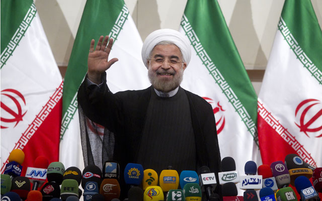 Iran's new-elected President Hassan Rouhani (Maryam Rahmanian/UPI/Newscom)