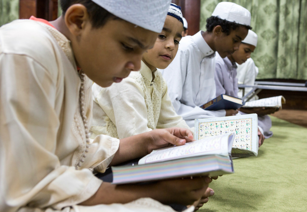 Muslim American families encourage open communication with their children about the Muslim faith. (Photo: Scott Dalton)