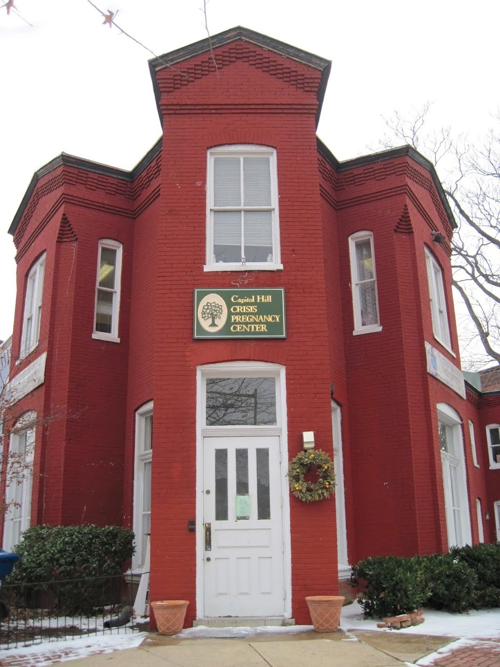 A front view of the Capitol Hill Crisis Pregnancy Center.
