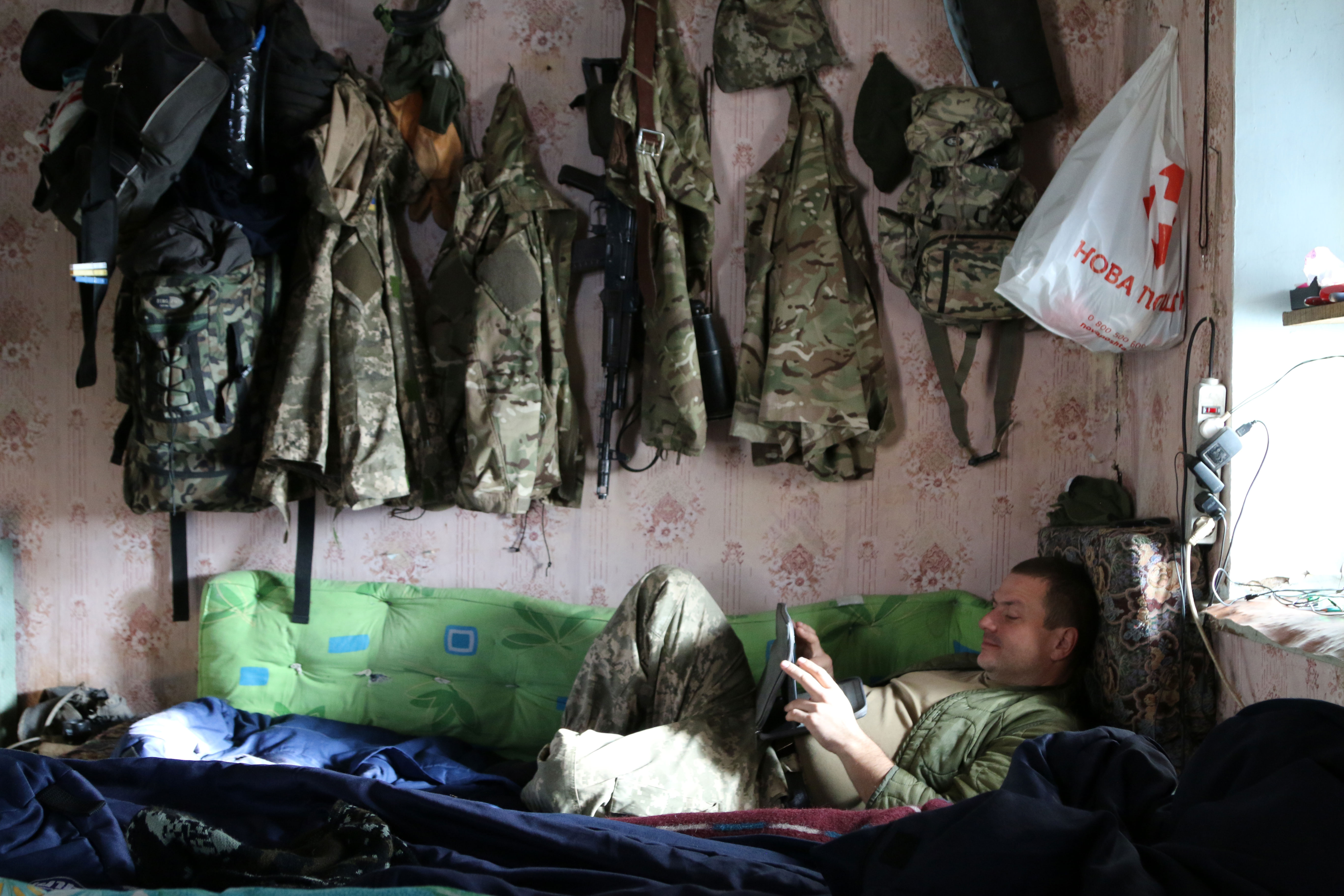For many Ukrainian soldiers, war has become a way of life.