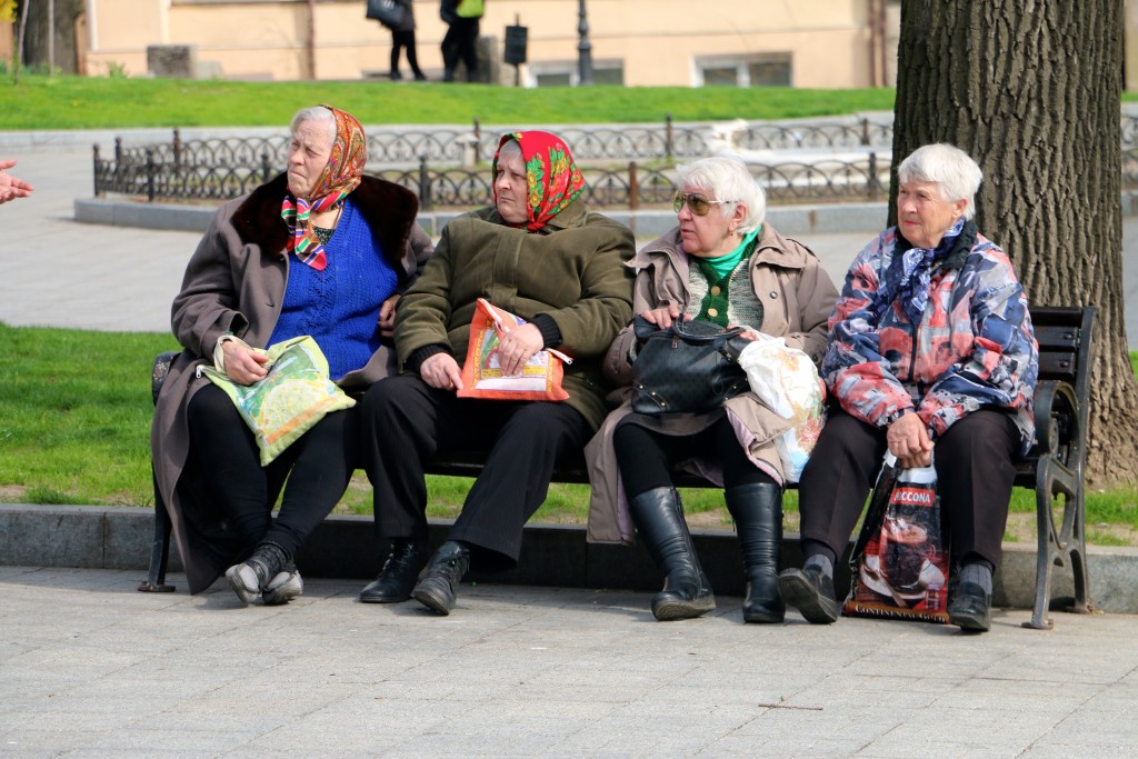 Residents of Odesa, Ukraine (Photo: Nolan Peterson/The Daily Signal)