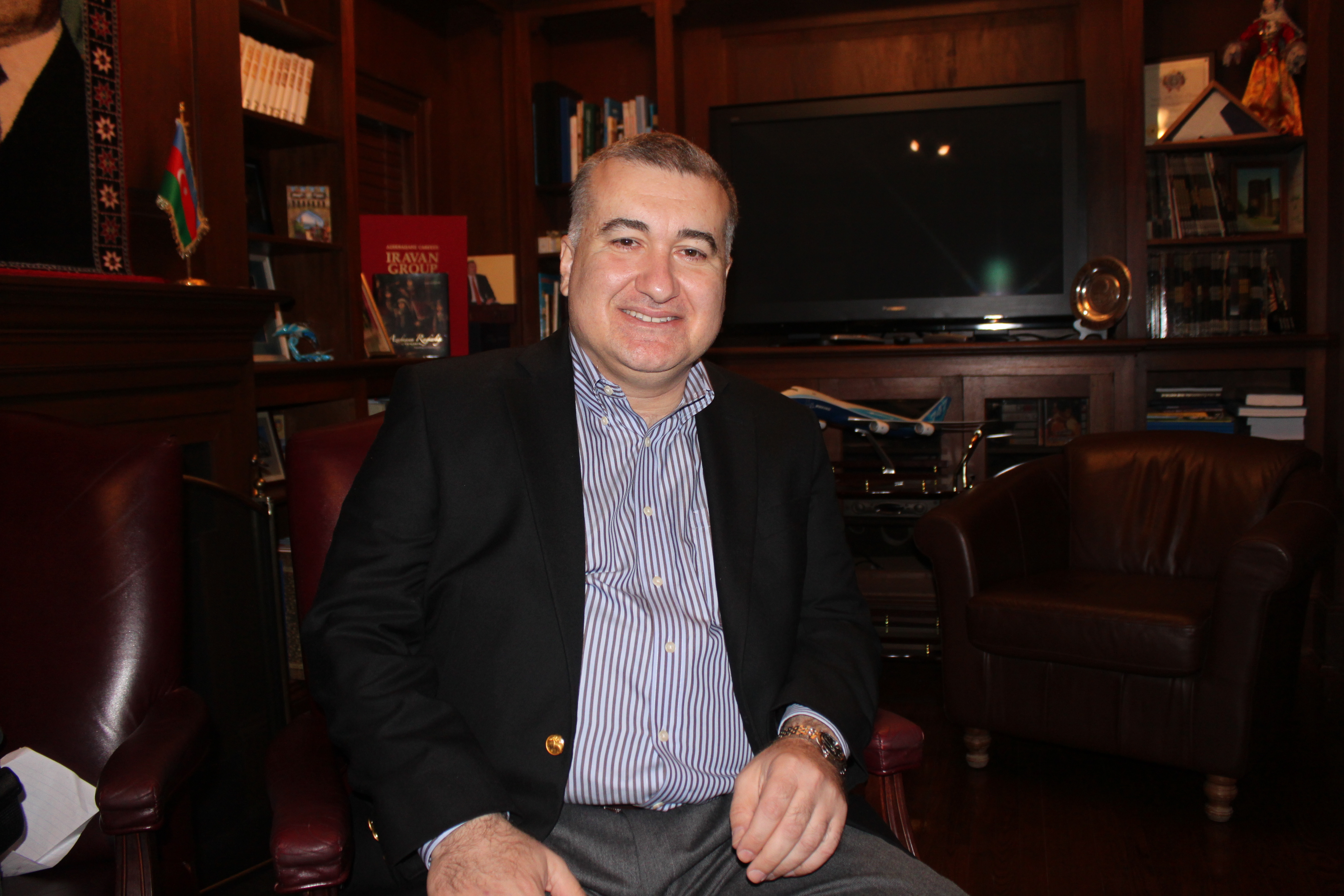 Elin Suleymanov, the Azerbaijani ambassador to the United States, believes that there is no military solution to confront Iran over its nuclear program. (Photo: Josh Siegel/The Daily Signal)