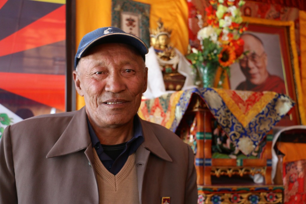 Chungdak Bonjutsang, 61, fled Tibet with his family in 1959. (Photo: Nolan Peterson/The Daily Signal)