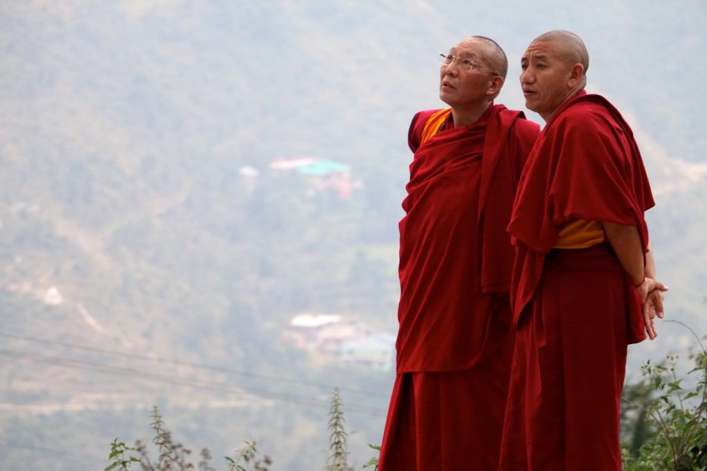 Buddhist monks in Dharamshala, India. (Photo: Nolan Peterson/The Daily Signal)