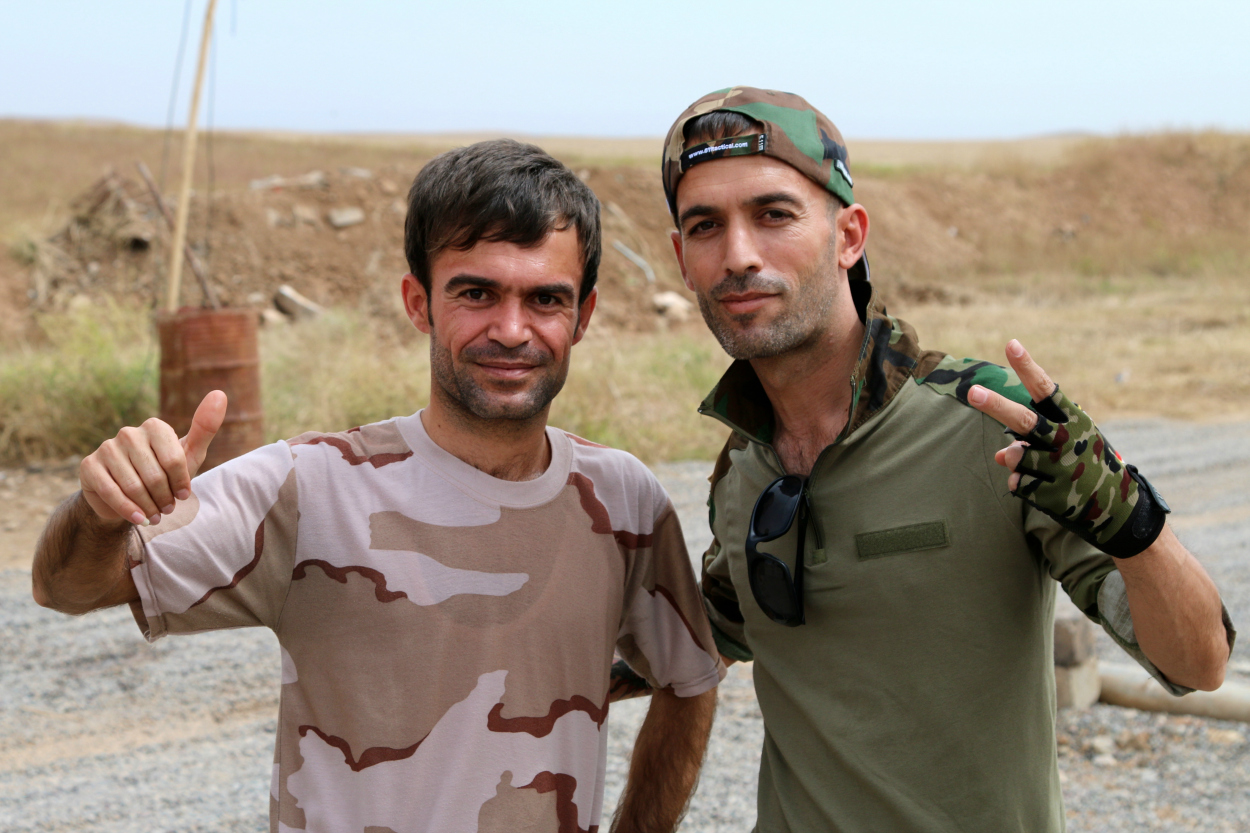 Peshmerga commanders say morale remains high among their soldiers.