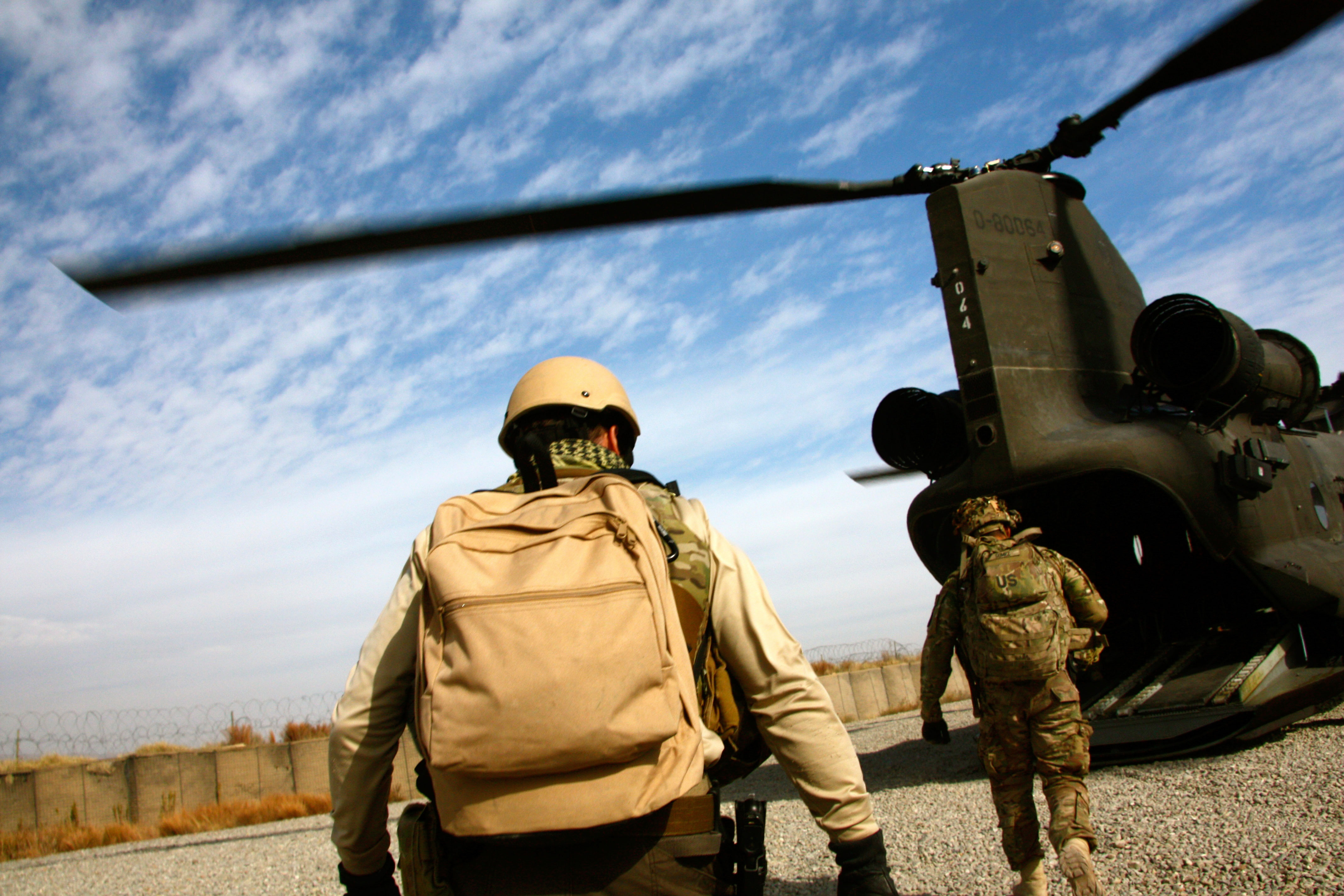 U.S. Army soldiers on a mission in Afghanistan.