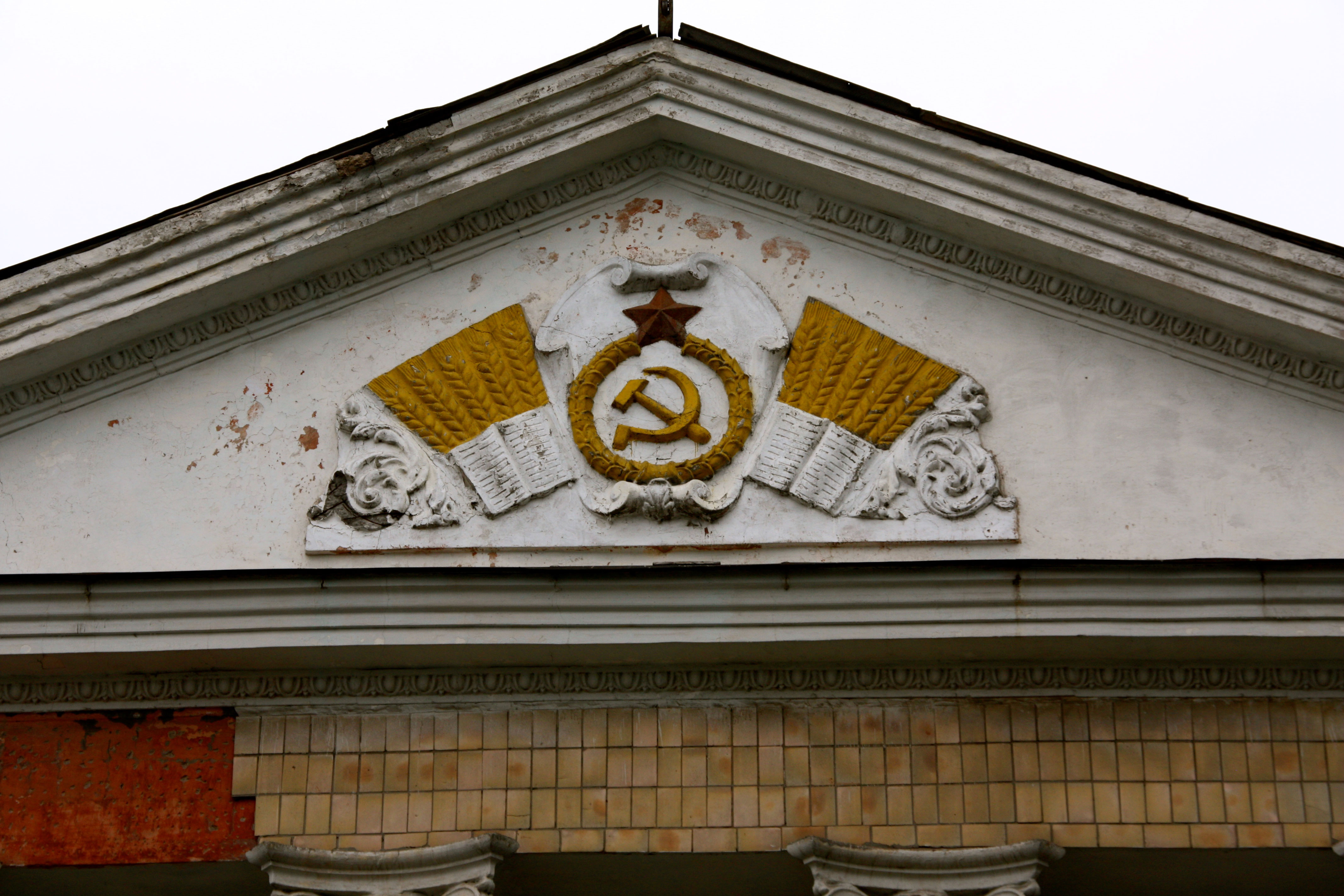 Evidence of Ukraine’s Soviet past in the eastern town of Slavyansk. (Photos: Nolan Peterson/The Daily Signal)