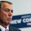 House Speaker John Boehner, R-Ohio, conducts a news conference after a meeting of the House Republican Conference in the Capitol, January 27, 2015.  (Photo By Tom Williams/CQ Roll Call)