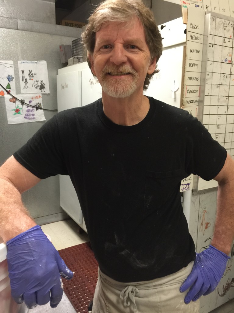 'I thought the two guys came into my store because they wanted a really good cake,' Jack Phillips says of the gay couple that began the legal case against him. (Photo courtesy Masterpiece Cakeshop) 