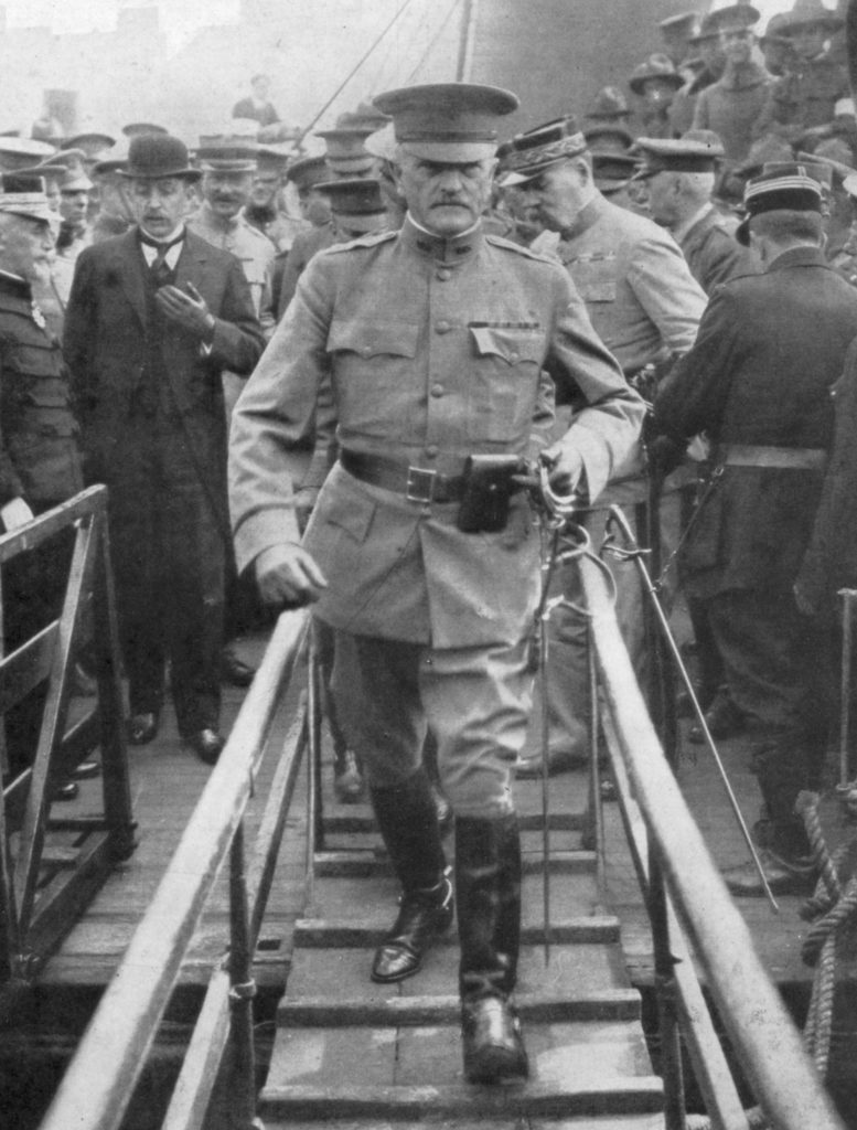 Maj. Gen. John "Black Jack" Pershing (1860-1948) led the American Expeditionary Force in Europe. (Photo: The Print Collector Heritage Images/Newscom)