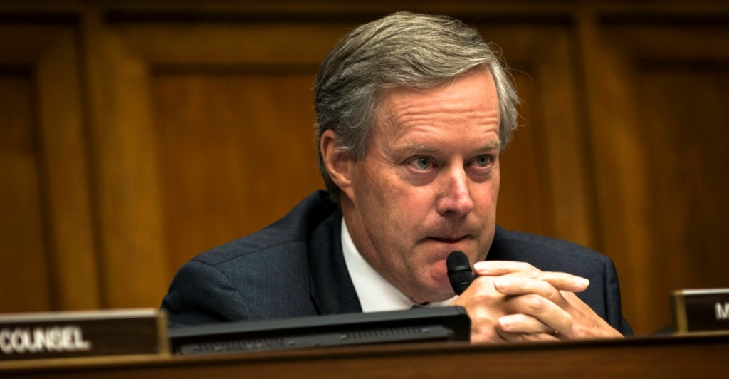 In July, Rep. Mark Meadows, a North Carolina Republican, presented a motion to vacate the chair, which was meant to put pressure on House Speaker John Boehner to create a more "inclusive" legislating process. (Photo: James Lawler Duggan/Reuters/Newscom)
