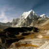 No one to help you here: The Himalayan wilderness looms over the way to the Nangpa La. (Photo: Nolan Peterson/The Daily Signal)