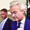 Populist leader Geert Wilders looks somber
after his party's failure to receive a majority of votes in the Dutch election. (Photo: Robin Utrecht/EPA
/Newscom)