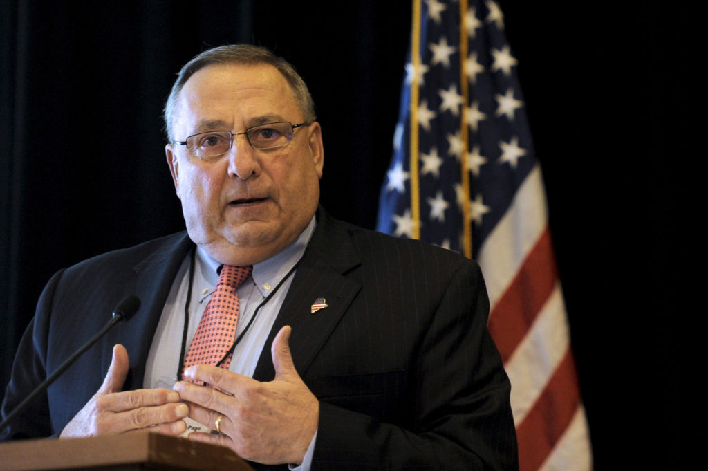 Governor Paul Lepage of Maine was elected in 2010 and has overseen Maine's fiscal turnaround. (Photo: Gretchen Ertl/Reuters/Newscom)