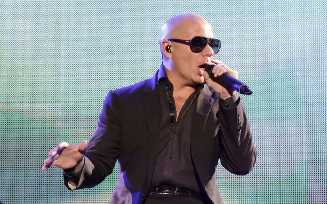 Rapper Pitbull. (Photo: Alberto E. Tamargo/Sipa USA/Newscom)