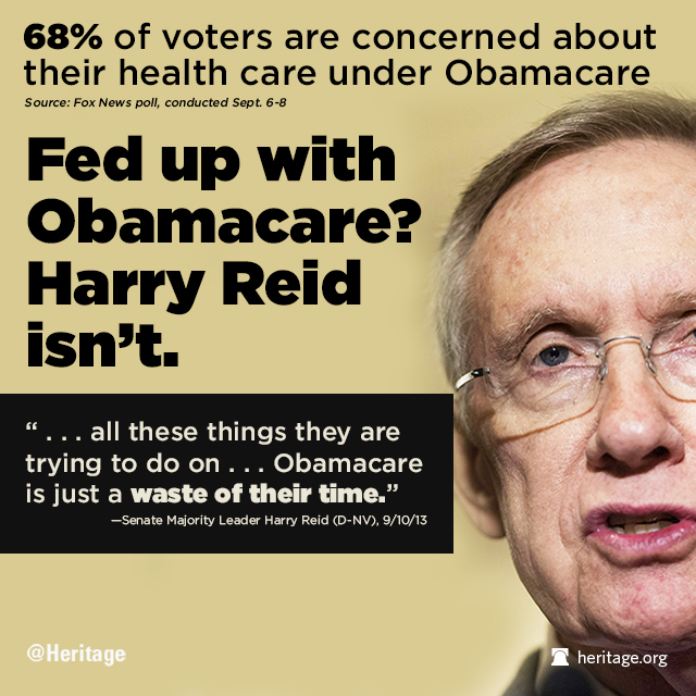 Reid Loves Obamacare - Fox News Poll
