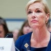 UNITED STATES - SEPTEMBER 29: Cecile Richards, President of Planned Parenthood Federation of America, prepares for a House Oversight and Government Reform Committee hearing in Rayburn Building on whether PPFA should be federally funded, September 29, 2015. (Photo: Tom Williams/CQ Roll Call)