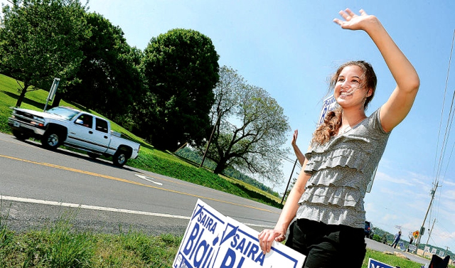 At 18 years old, West Virginia Delegate Saira Blair stands strong for life (Photo: Blair for WV)